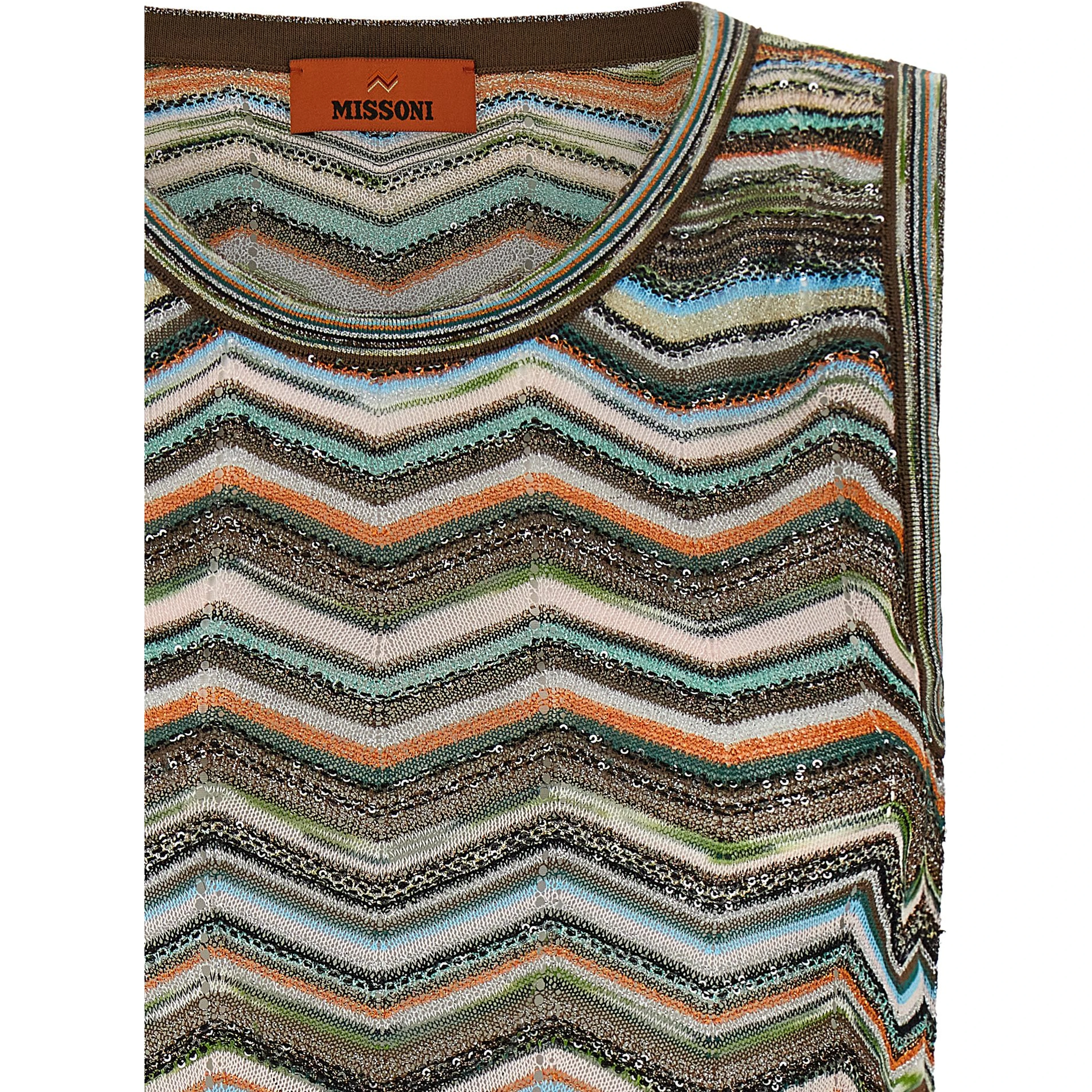 Multicolor Viscose Blouse