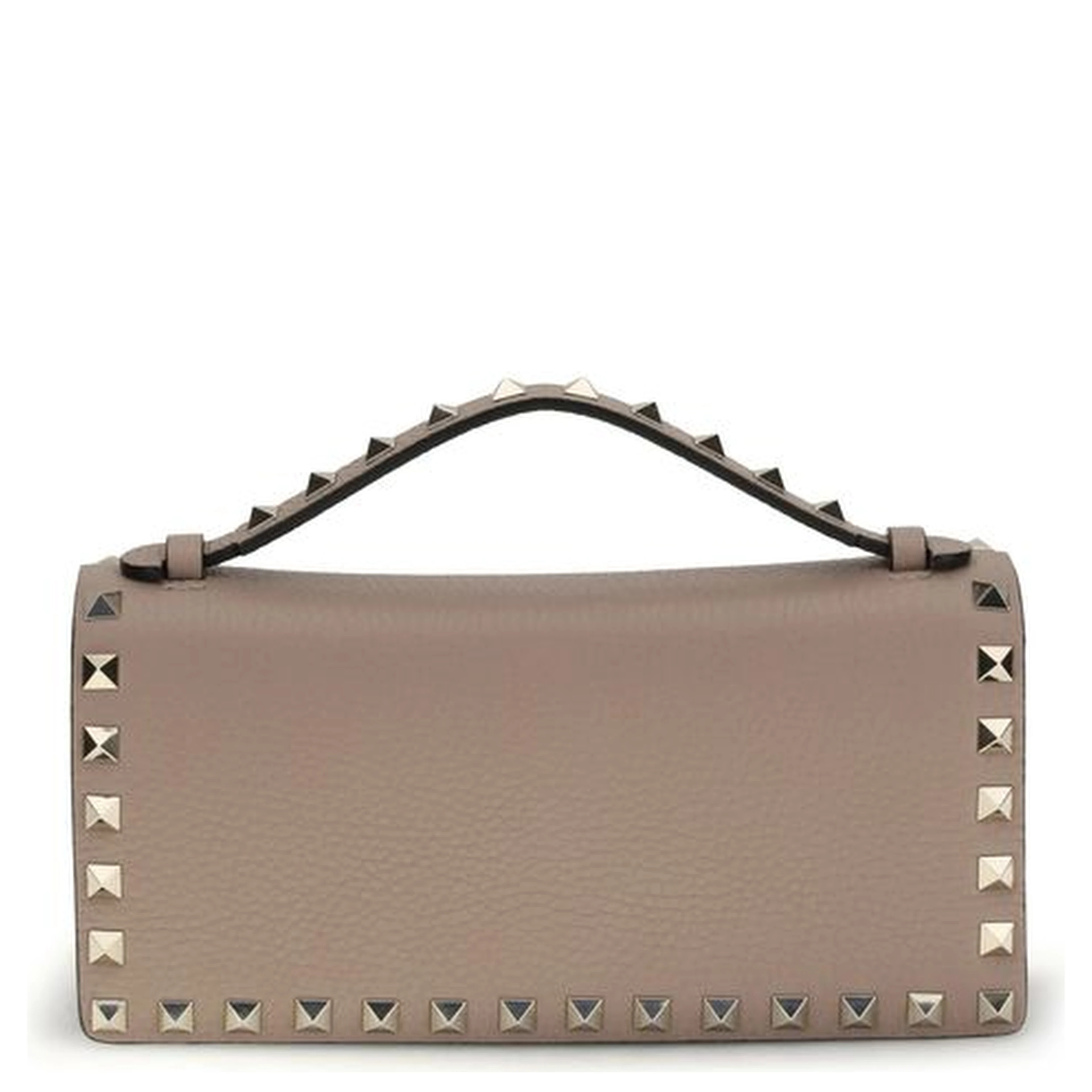 Beige Calf Leather Bos Taurus Wallet