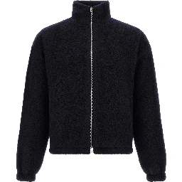 Blue Wool Sweatshirt