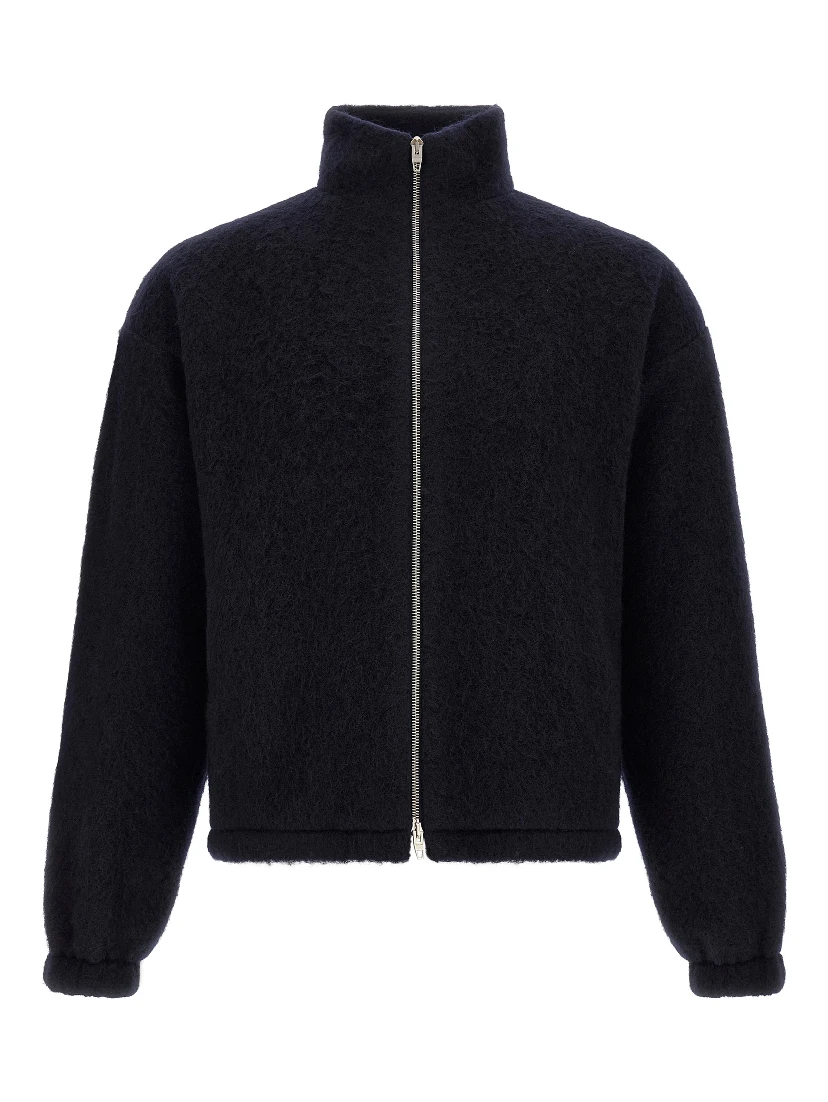 Blue Wool Sweatshirt