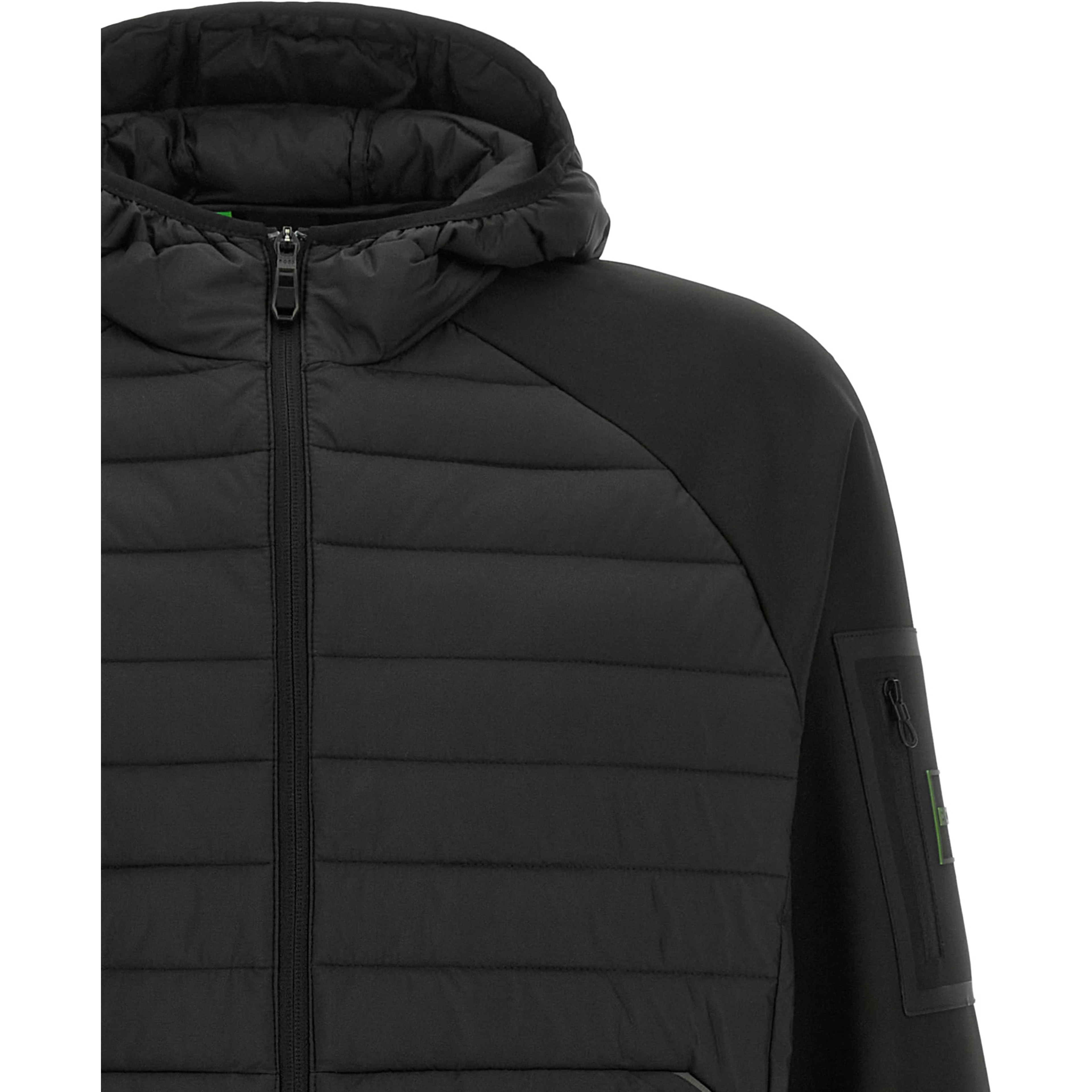Black Rubber Sweatshirt