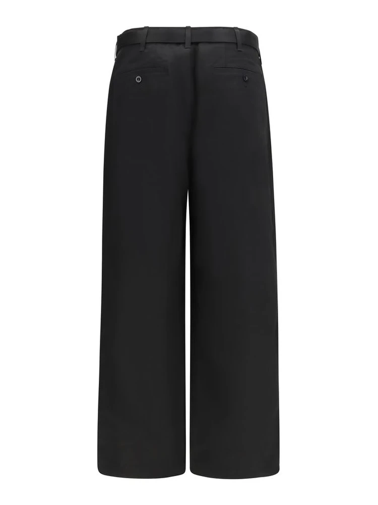 Black Cotton Chino Pants alternative