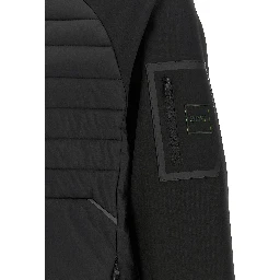 Black Rubber Sweatshirt