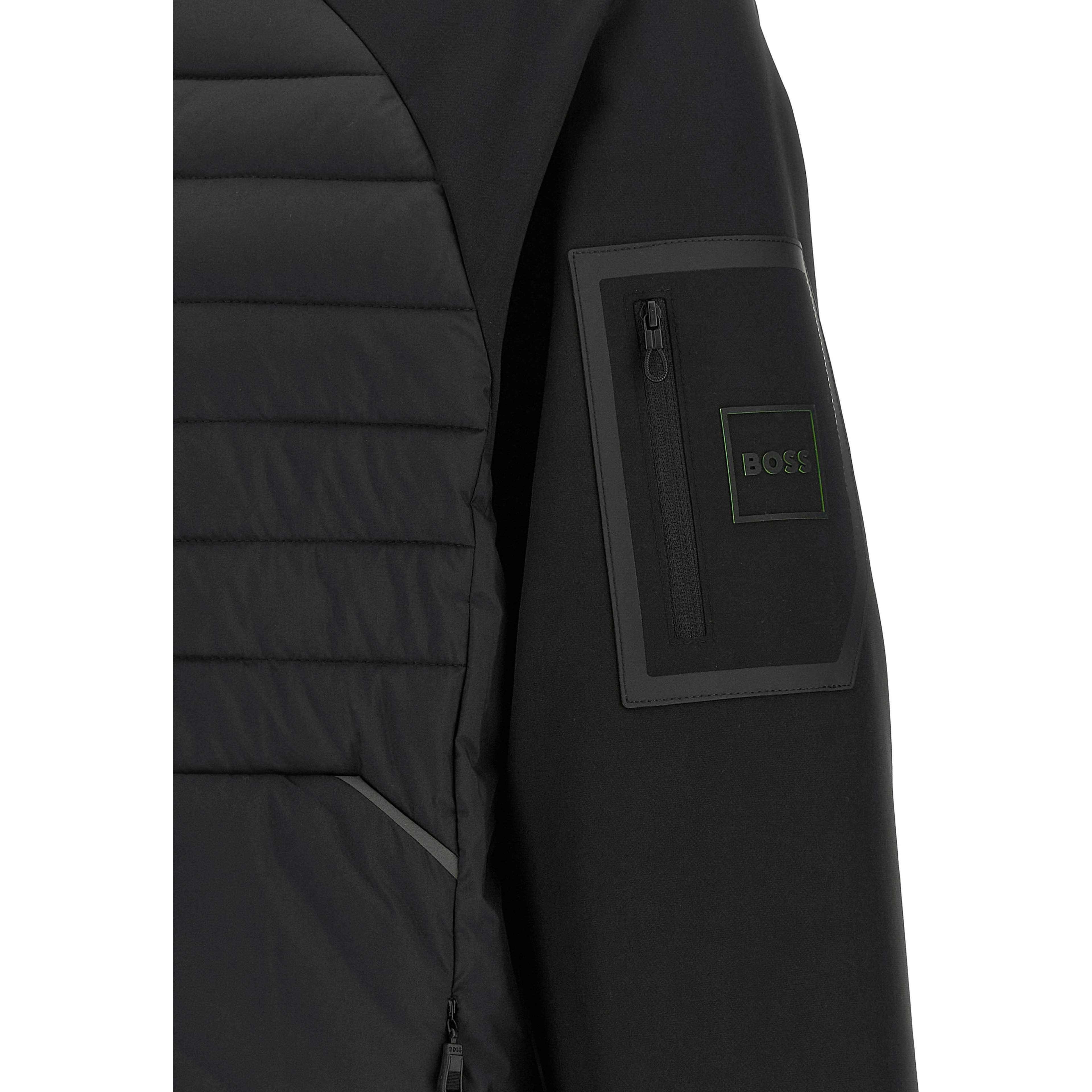 Black Rubber Sweatshirt