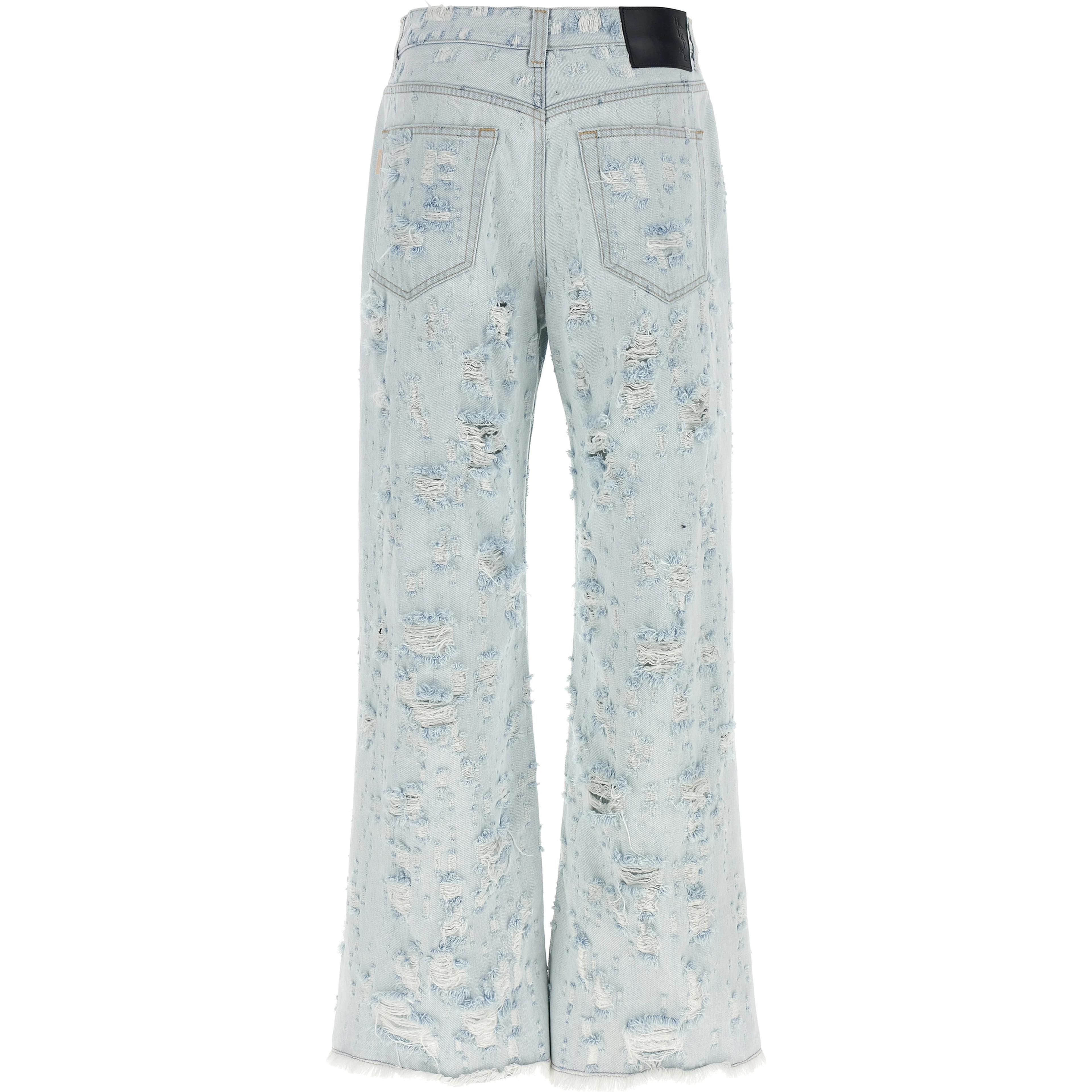 Blue Cotton Jeans Denim