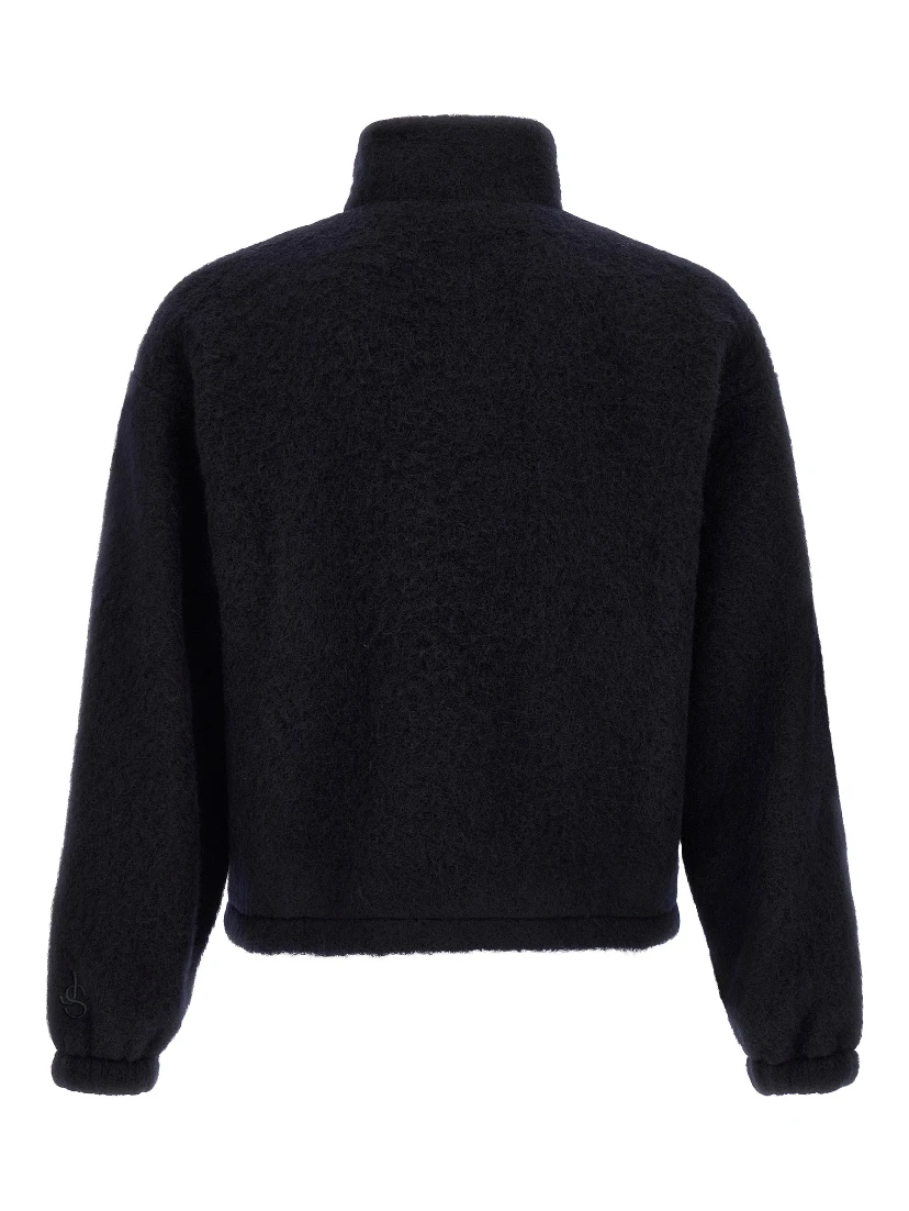 Blue Wool Sweatshirt