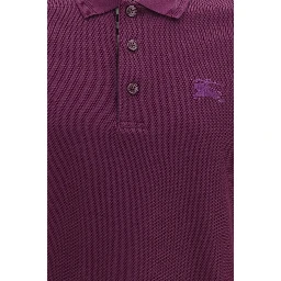 Purple Cotton Polo Shirt