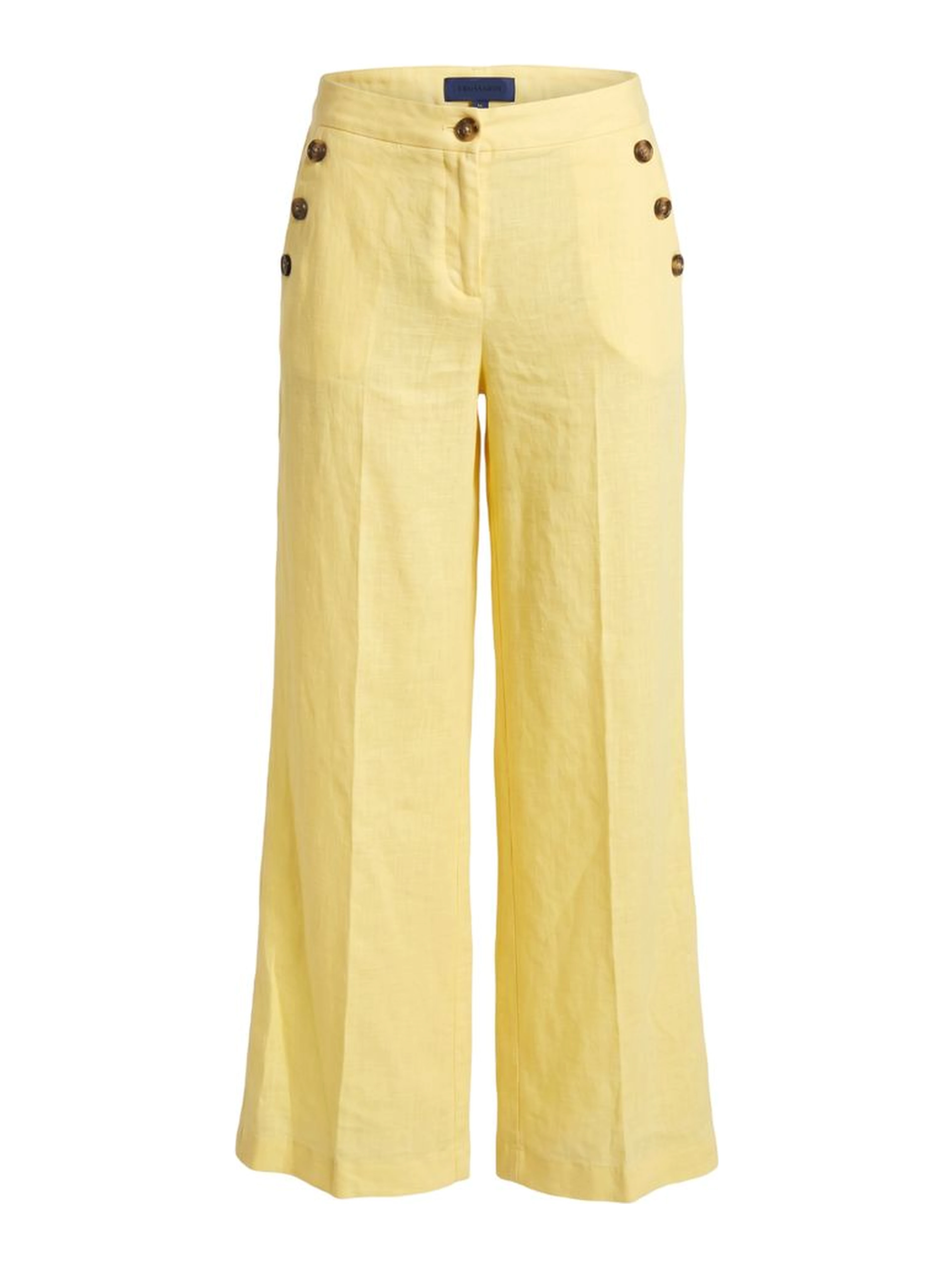 Yellow Flax Women Pants