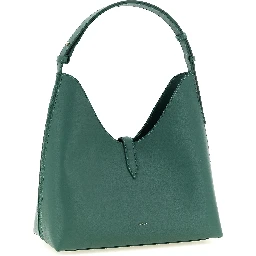 Bicolor Calfskin Shoulder Bag