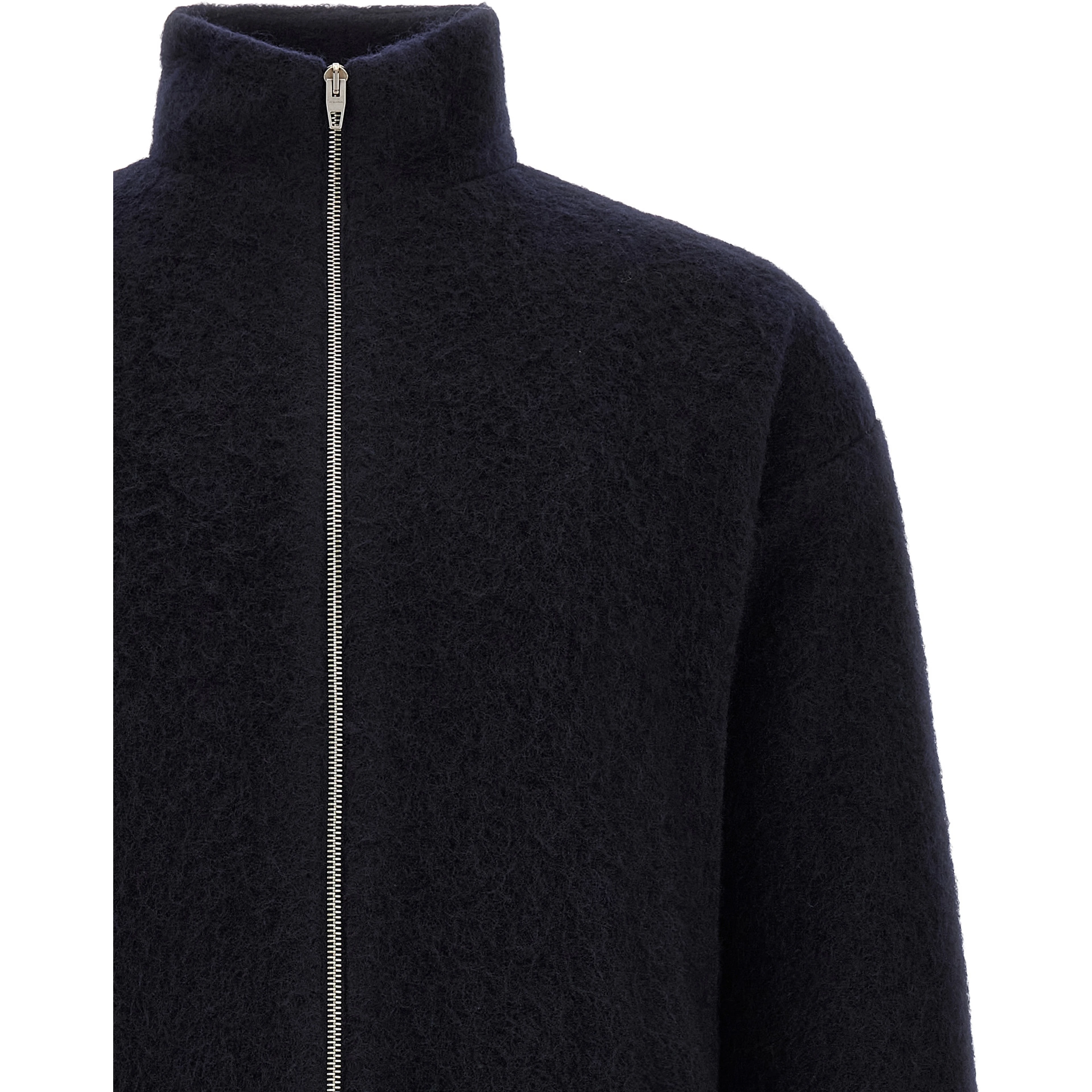 Blue Wool Sweatshirt