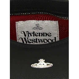 Black Polyester Shoulder Bag