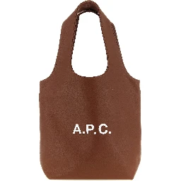 Brown Polyester Handbag