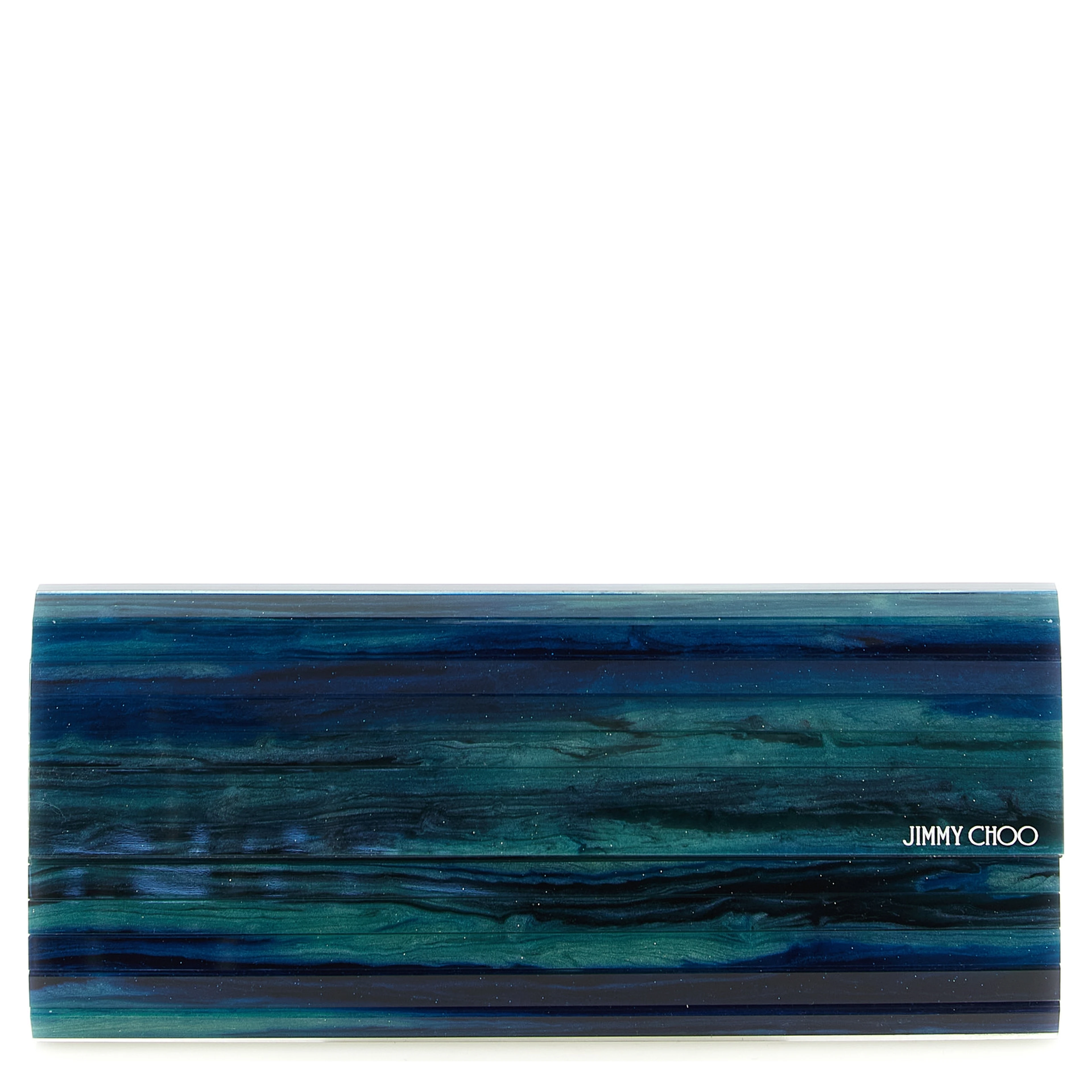 Bicolor Polyester Clutch Bag