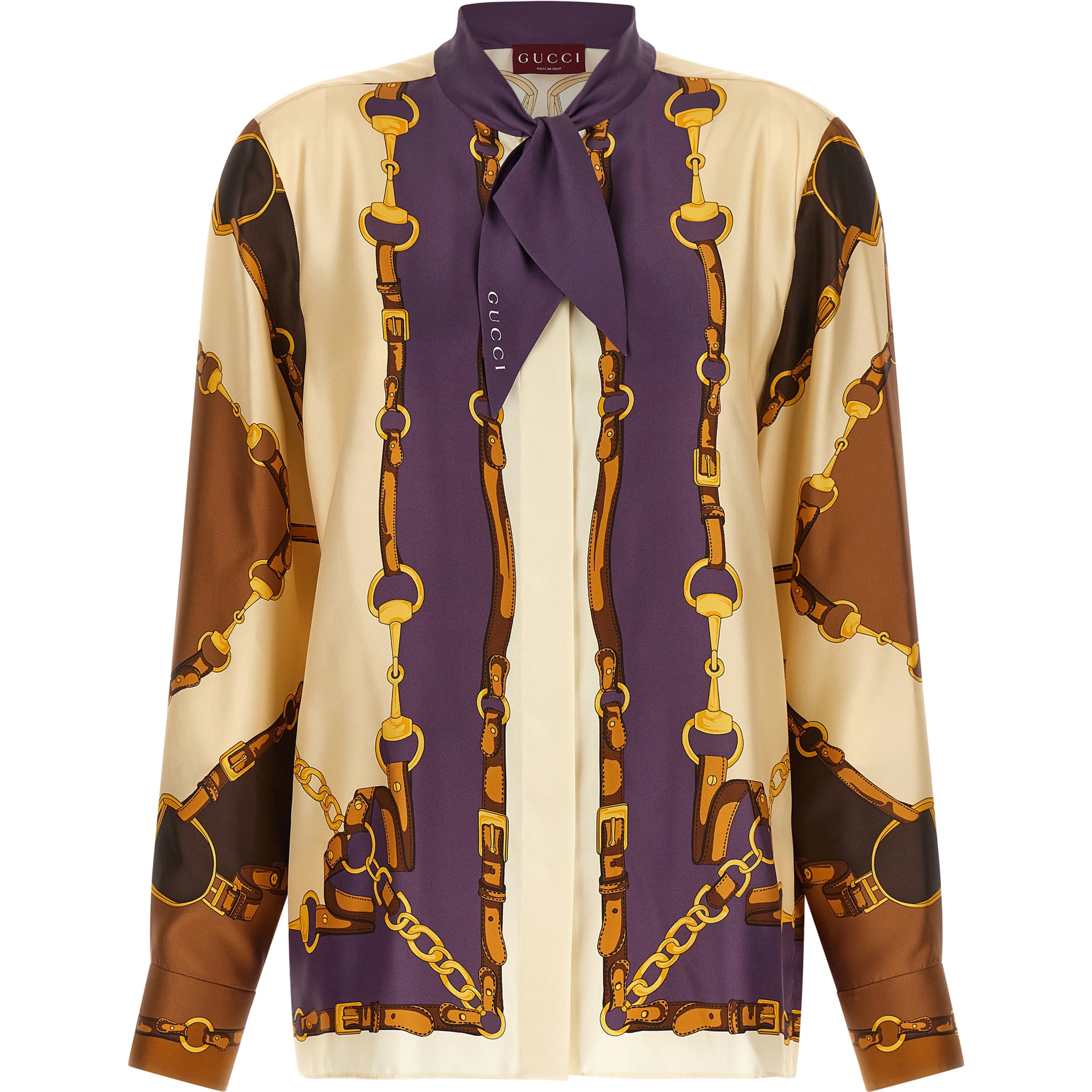 Multicolor Silk Blouse