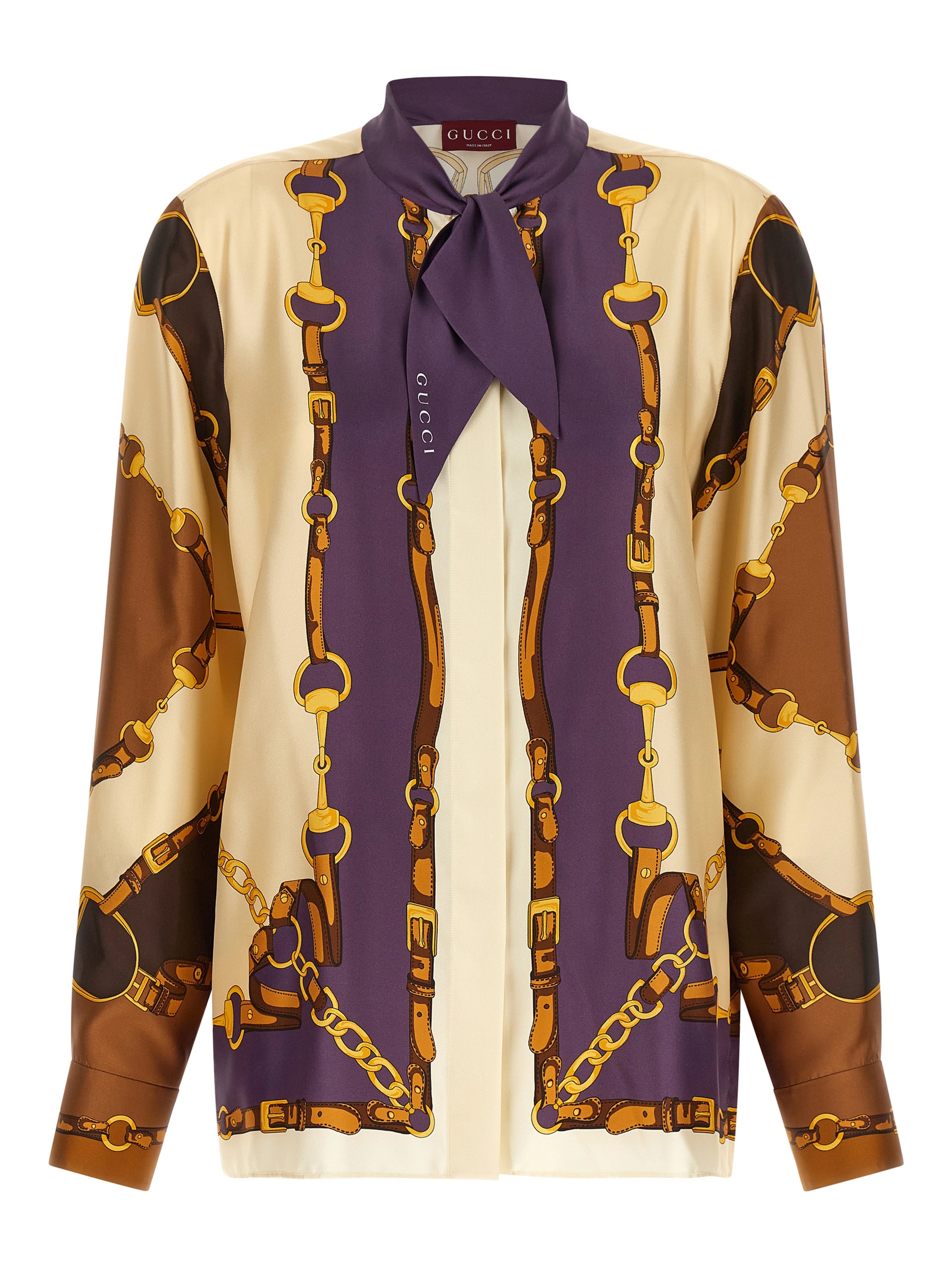 Multicolor Silk Blouse