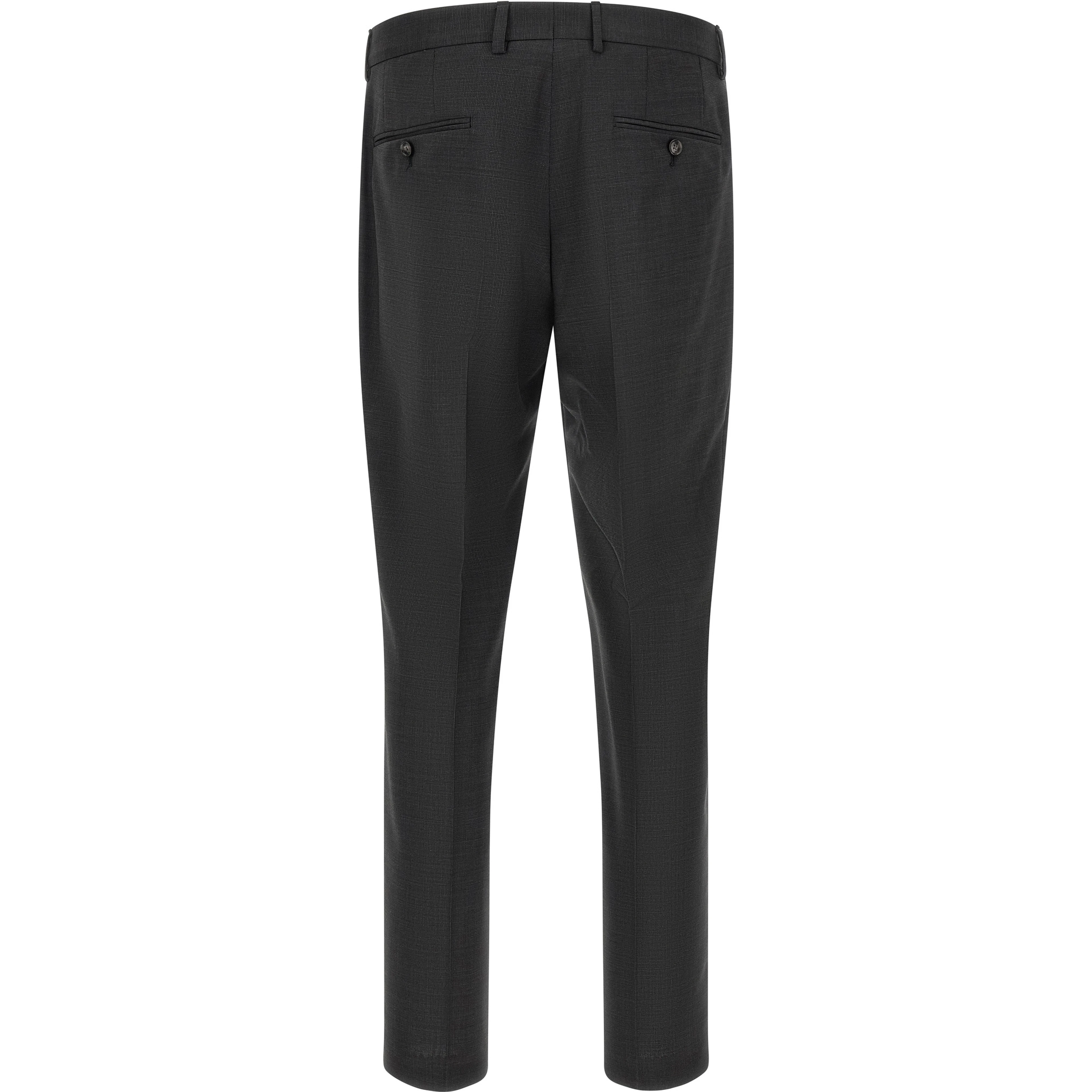 Gray Virgin Wool Two-Piece Suit