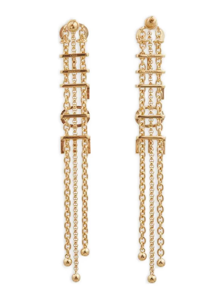 Gold Brass Earrings alternative