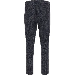 Blue Polyester Two-Piece Suit