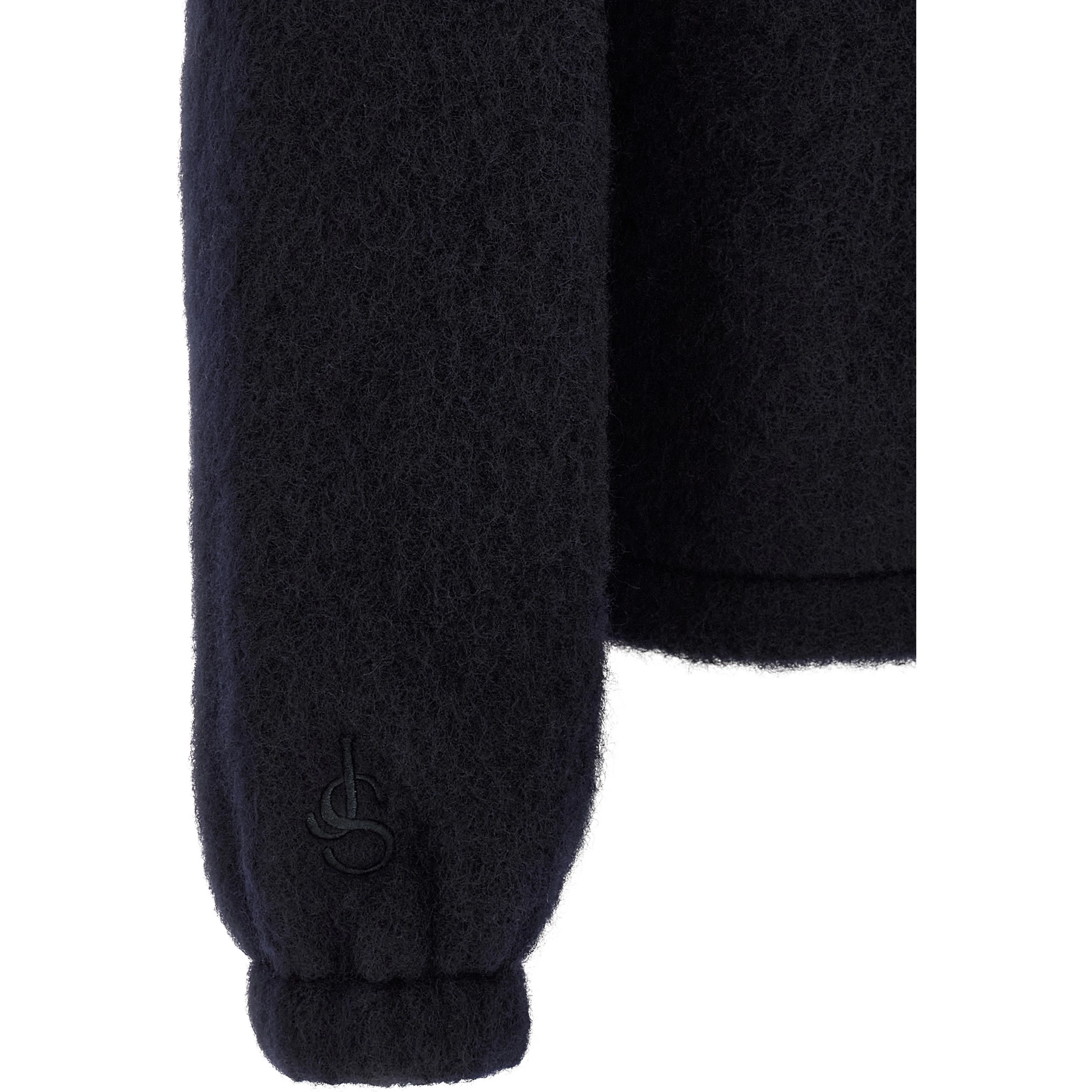 Blue Wool Sweatshirt