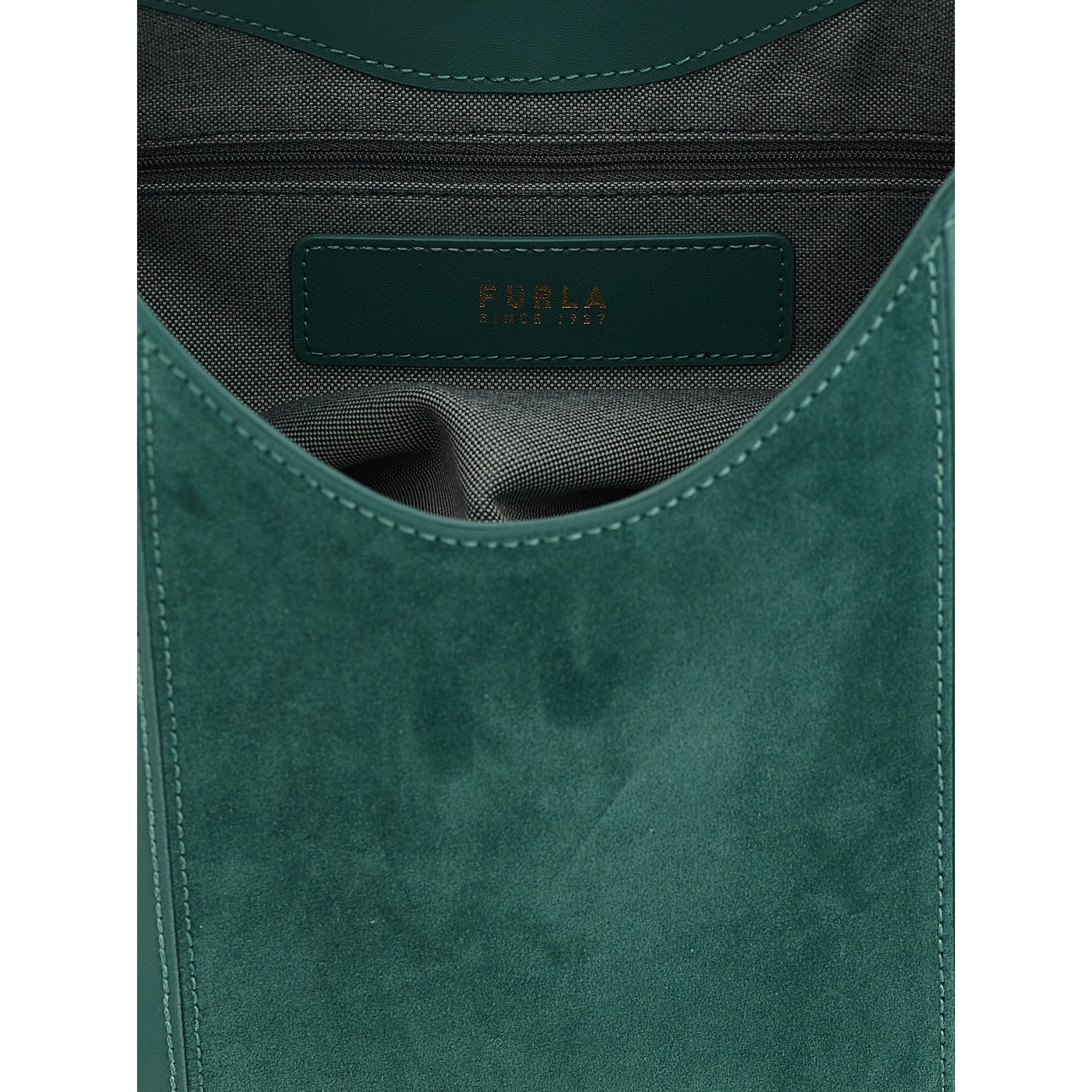 Bicolor Calfskin Shoulder Bag