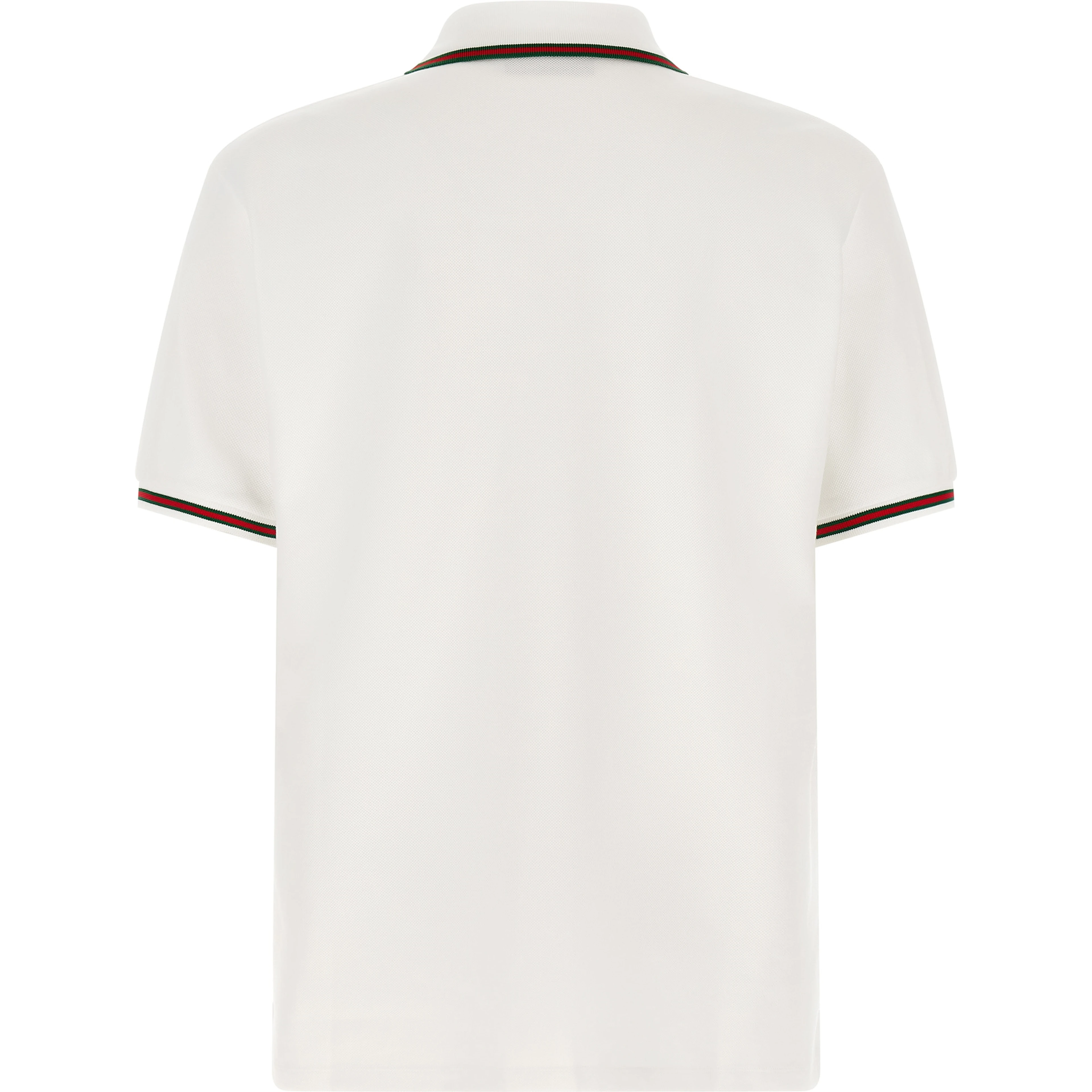 White Cotton Polo Shirt