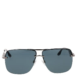 Silver Metal Sunglasses