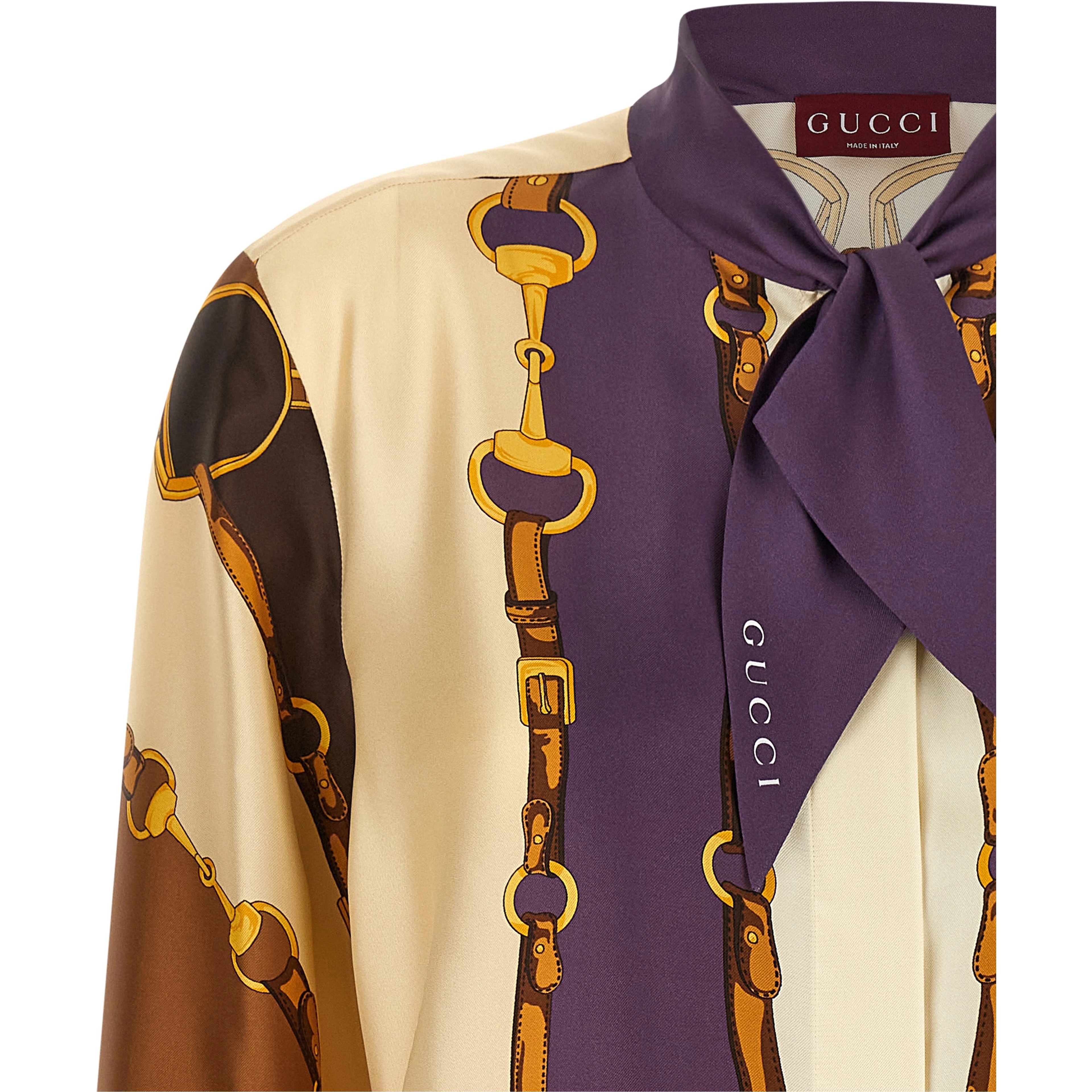 Multicolor Silk Blouse