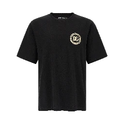 Black Cotton T-Shirt