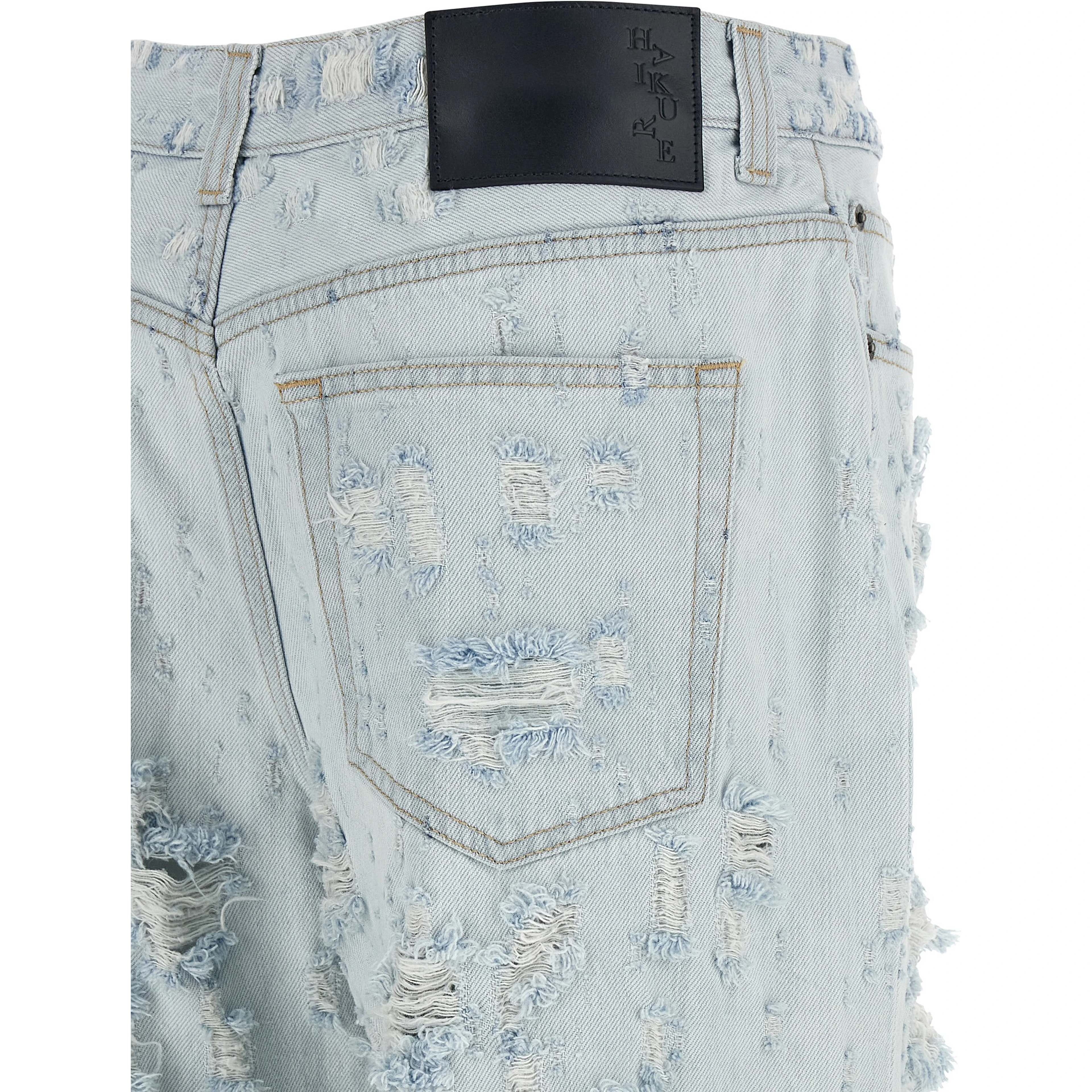 Blue Cotton Jeans Denim