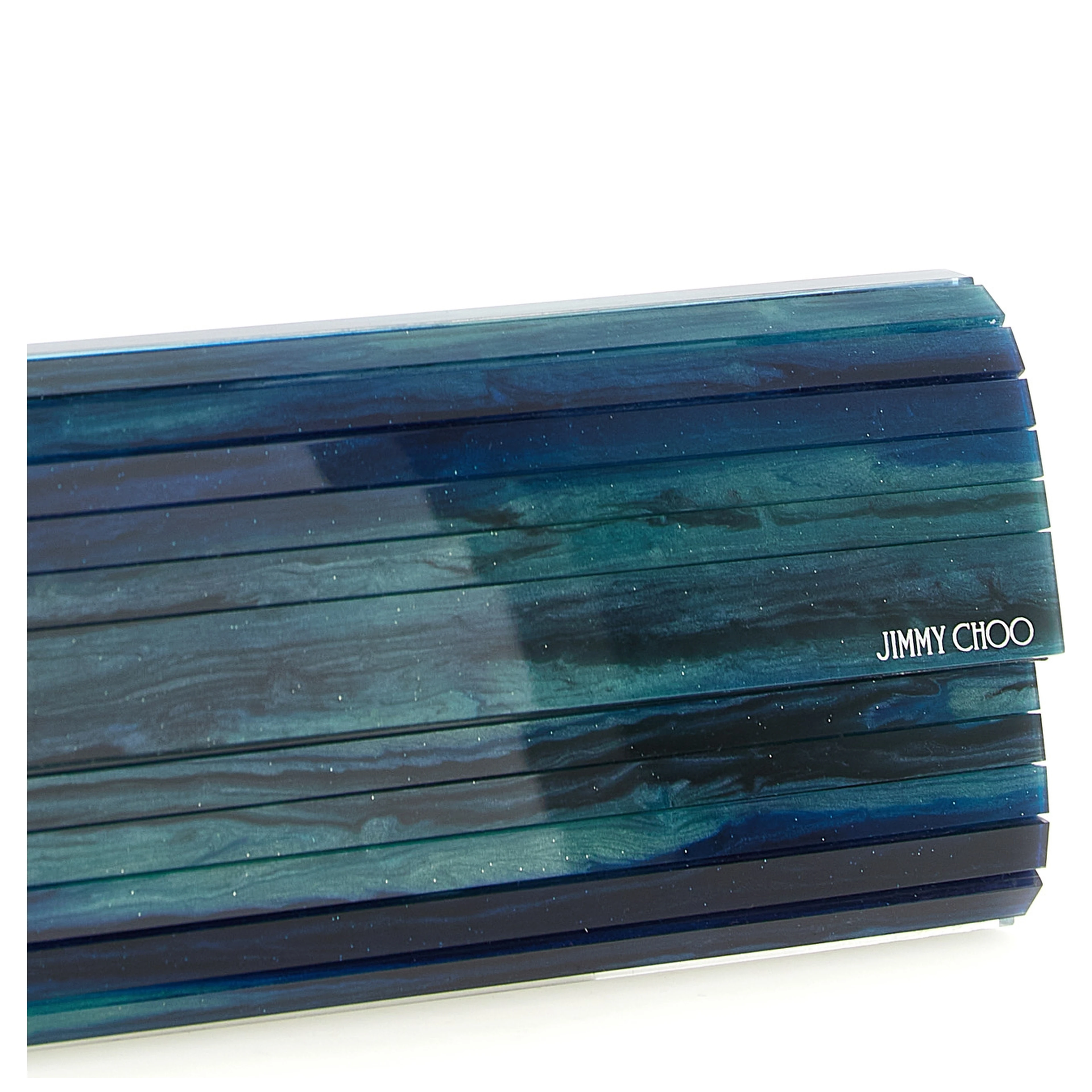 Bicolor Polyester Clutch Bag