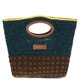 Multicolor Wool Oves Aries Clutch Bag