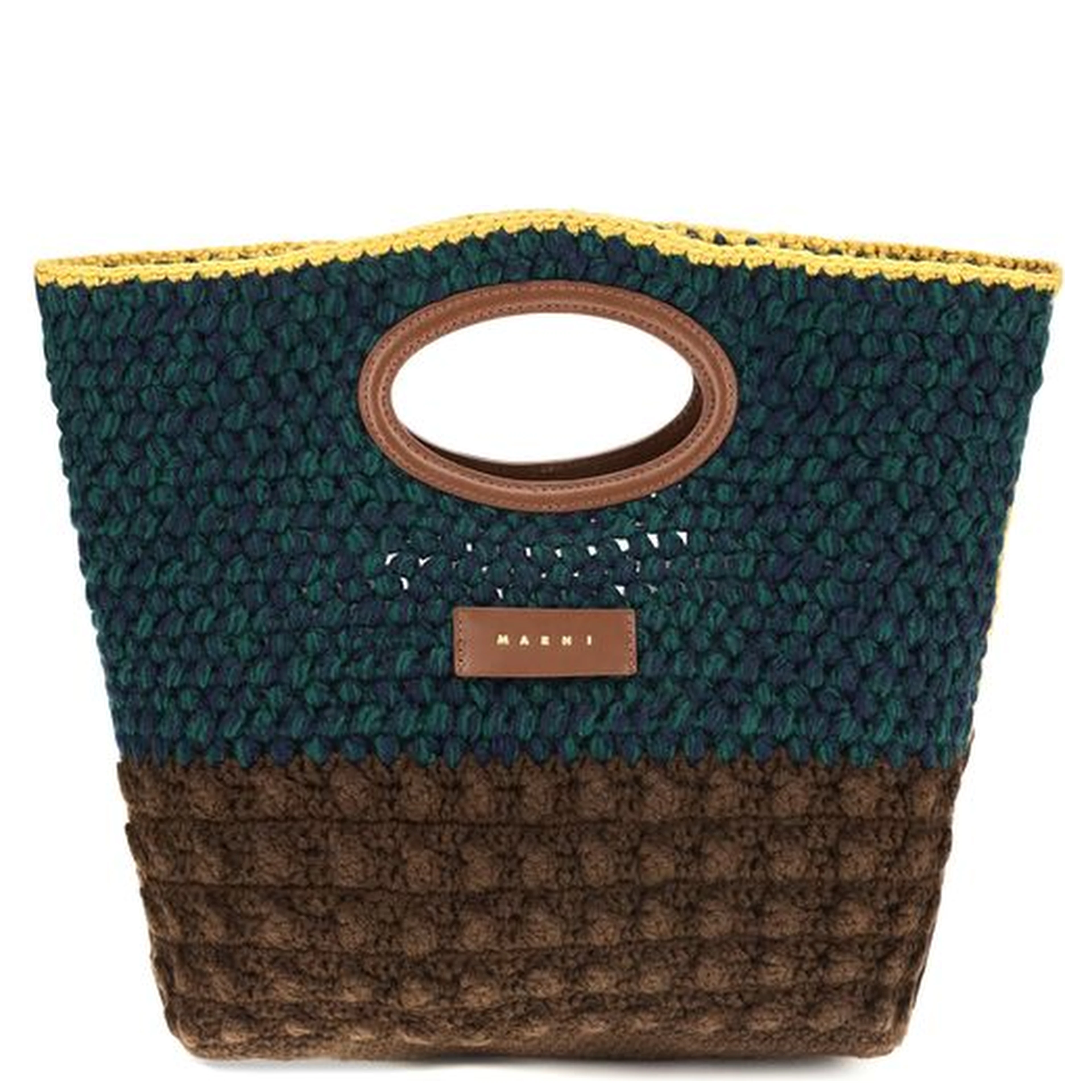 Multicolor Wool Oves Aries Clutch Bag