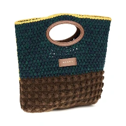 Multicolor Wool Oves Aries Clutch Bag