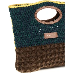 Multicolor Wool Oves Aries Clutch Bag