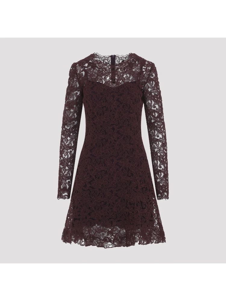 Ermanno Scervino Lace Mini Dress