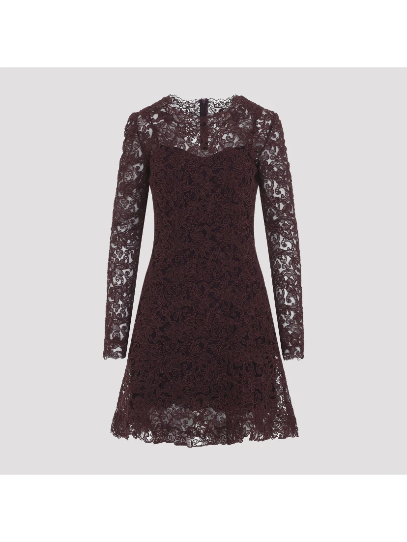Ermanno Scervino Lace Mini Dress