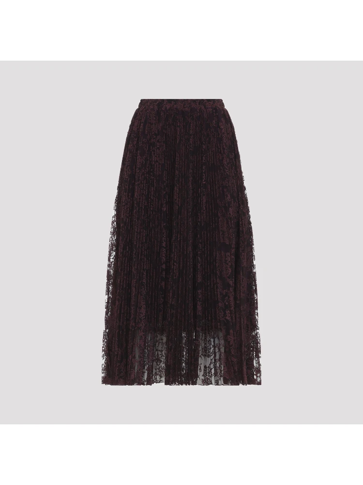 Ermanno Scervino Lace Midi Skirt