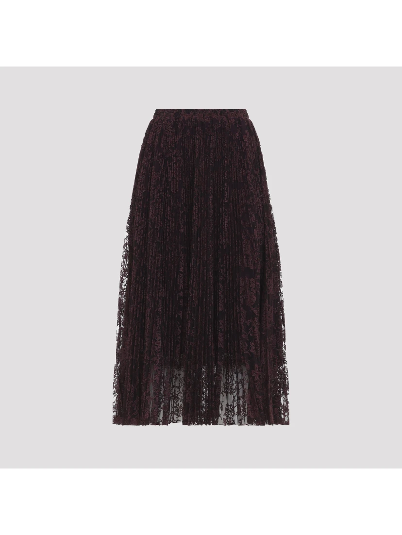 Ermanno Scervino Lace Midi Skirt