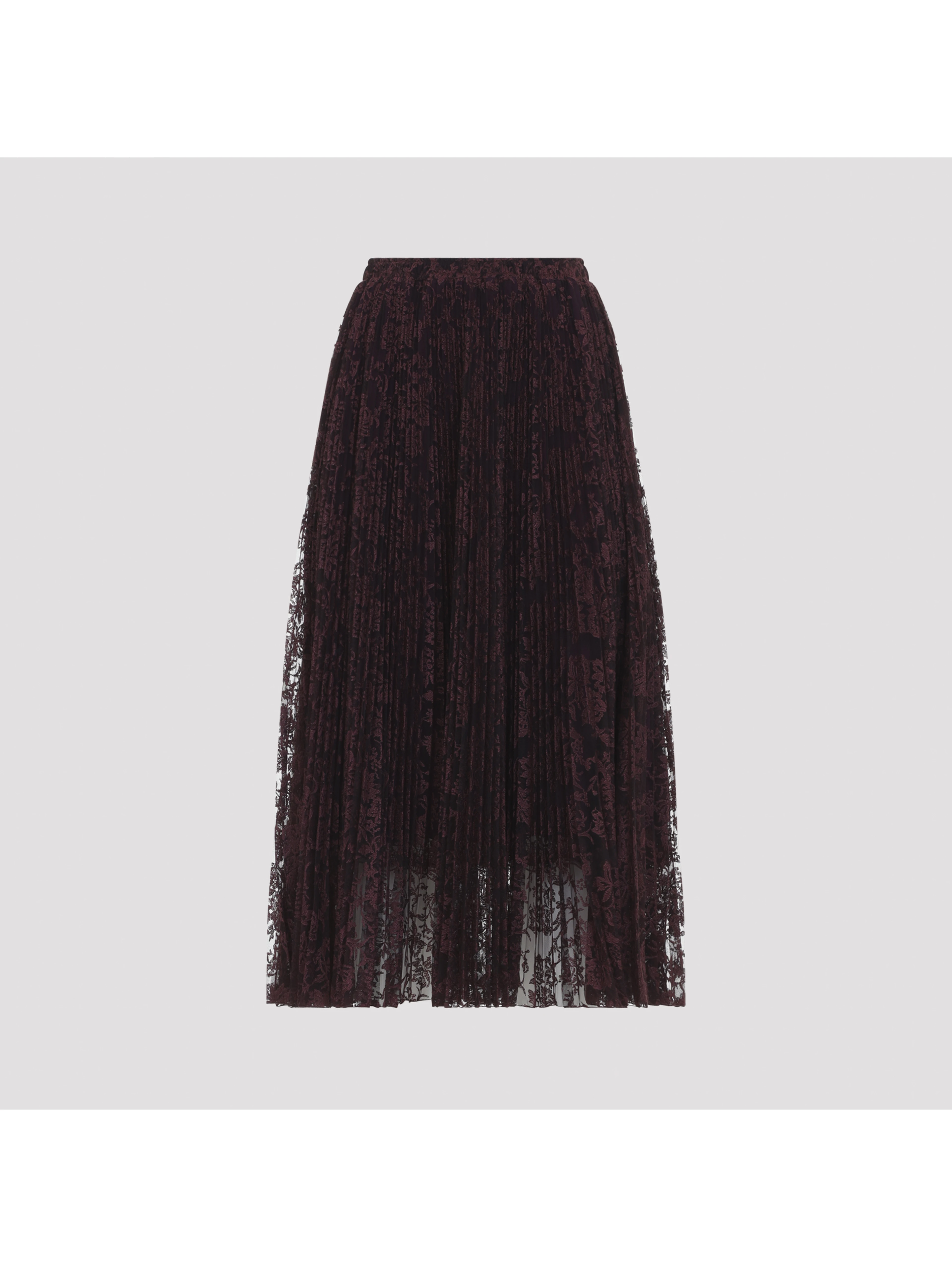 Ermanno Scervino Lace Midi Skirt