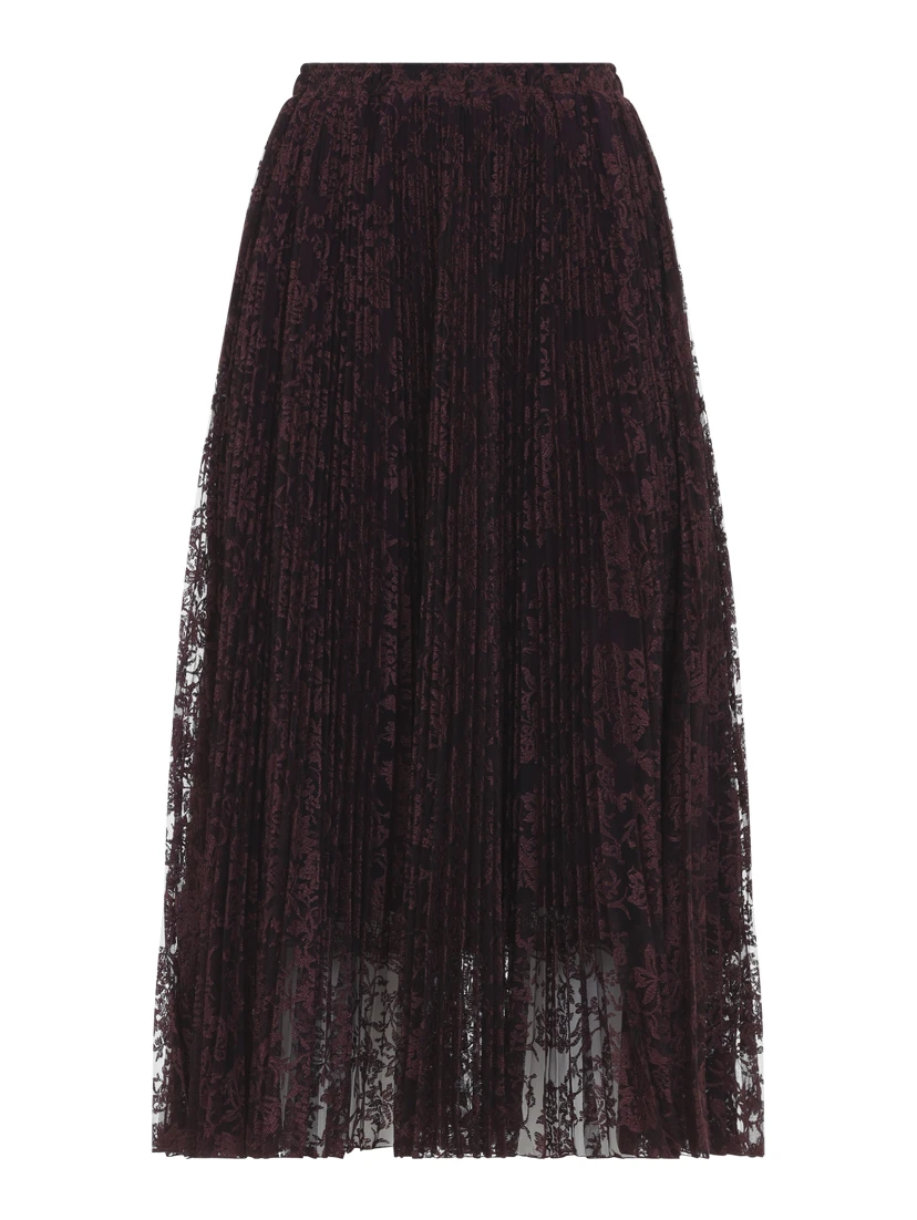Ermanno Scervino Lace Midi Skirt