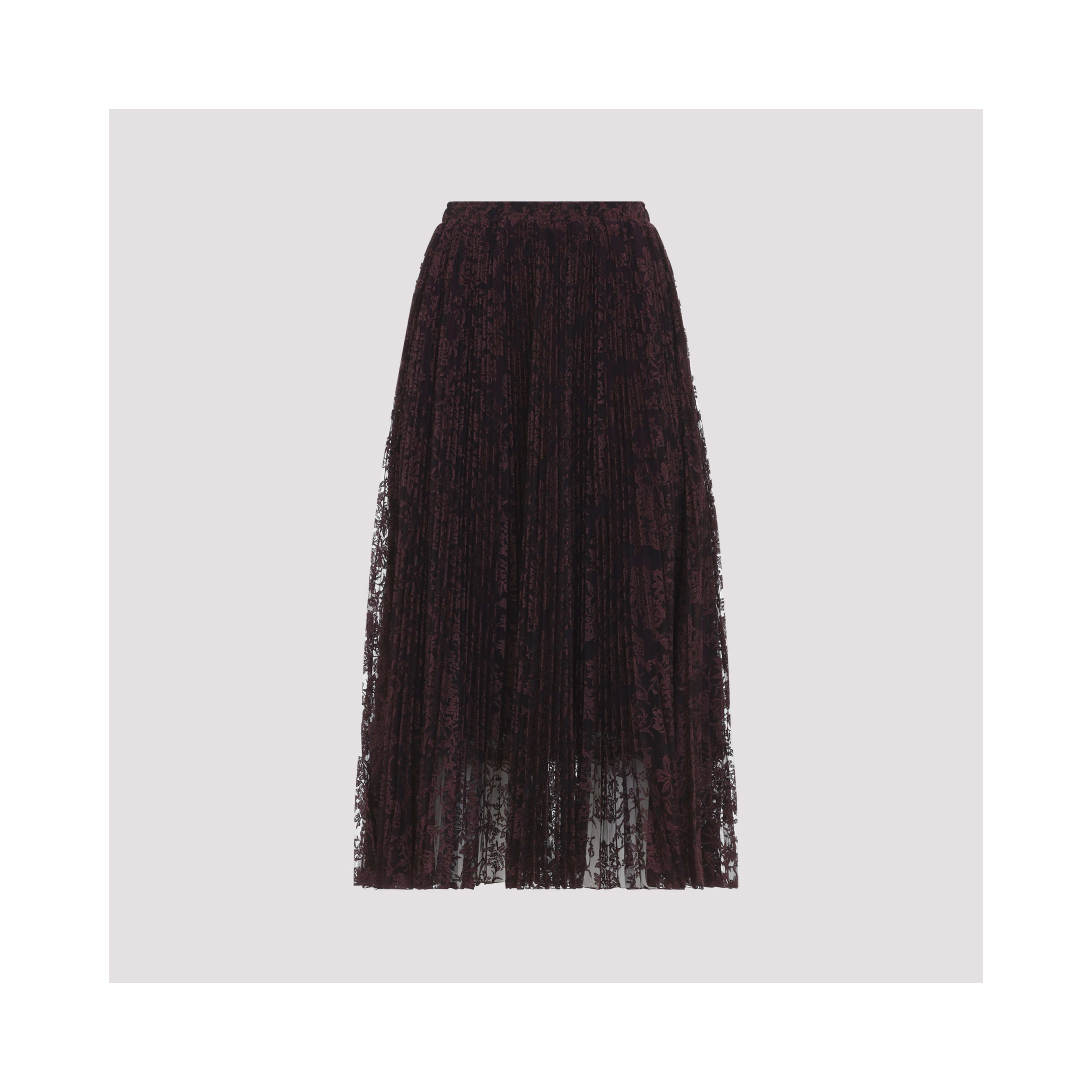Ermanno Scervino Lace Midi Skirt