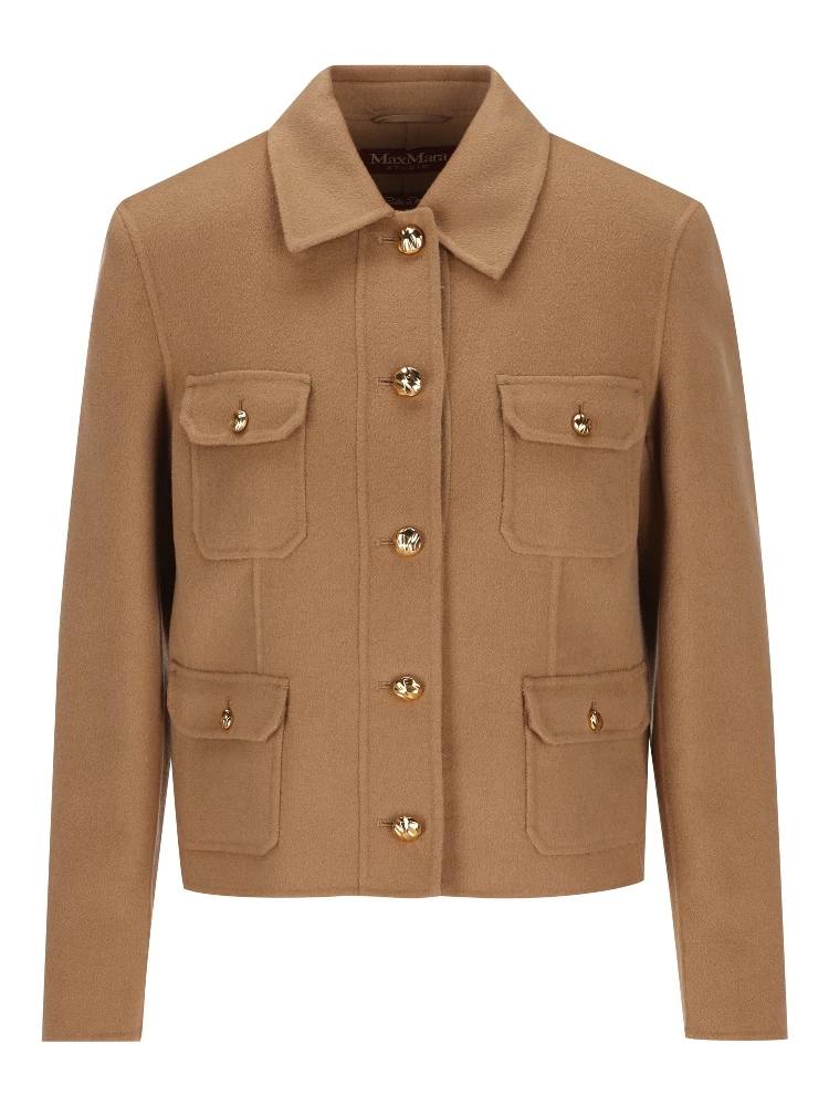Max Mara Studio Jackets Camel