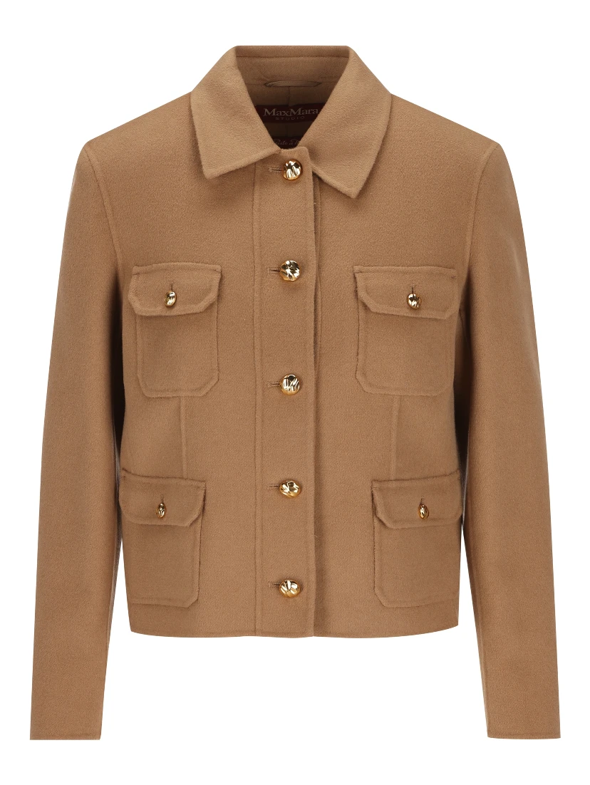 Max Mara Studio Jackets Camel