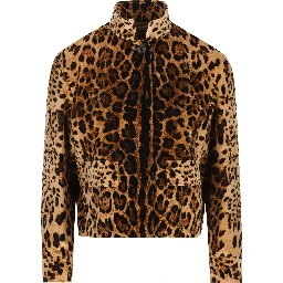 Max Mara Studio Jackets Leopard