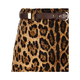 Max Mara Studio Skirts Leopard