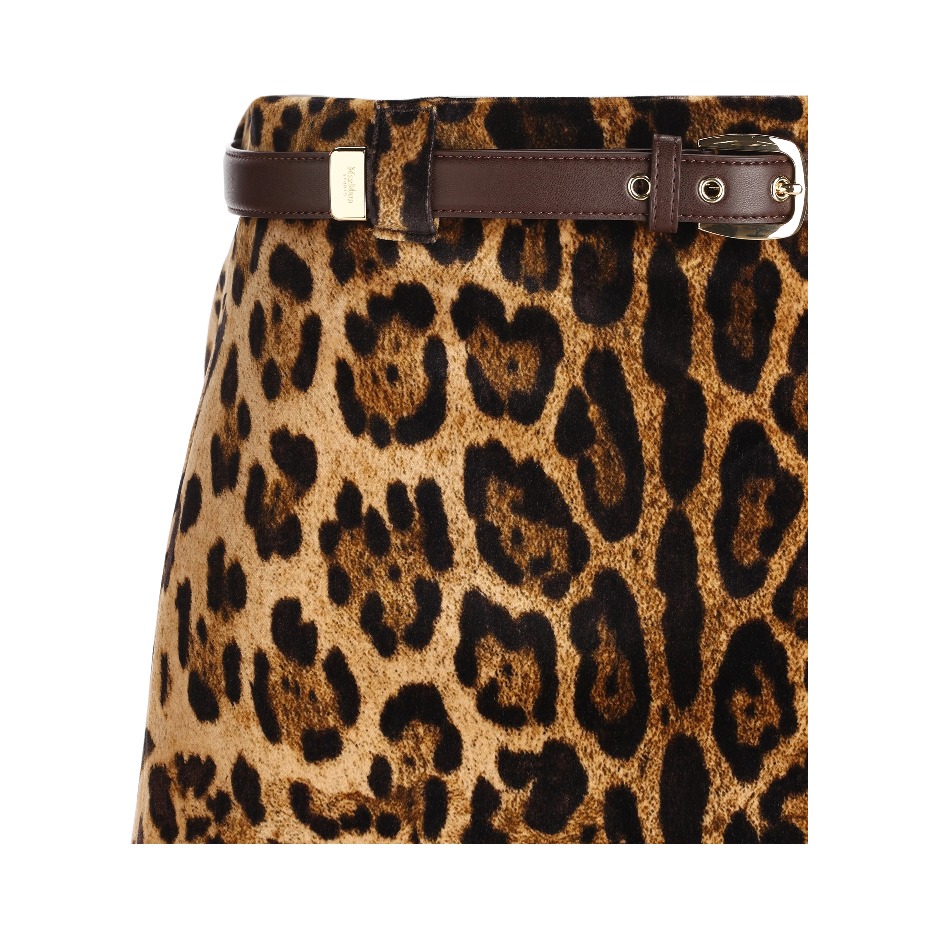 Max Mara Studio Skirts Leopard