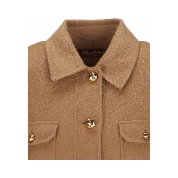 Max Mara Studio Jackets Camel