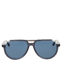 Gray Acetate & Stainless Steel Sunglasses