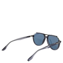 Gray Acetate & Stainless Steel Sunglasses