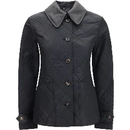 Black Polyamide Full-Length Jacket